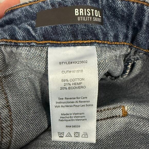 KUT Bristol Skirt- Medium Wash, 2 - Picture 6 of 7